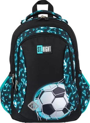 Obrázok produktu pre Plecak 3 komorowy Neon Futbal St.Right Majewski