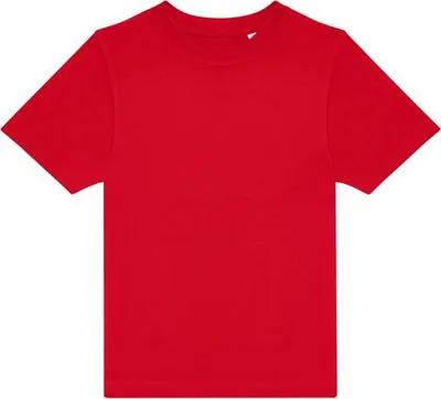 Produktbild von Kinder-T-Shirt, Kurzarm - B&C #E190 /K - red - Größe 7/8