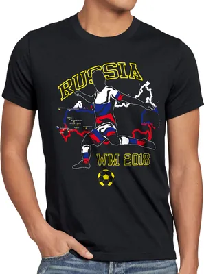 Produktbild von style3 WM 2026 Russland Herren T-Shirt Fußball Weltmeisterschaft Fan-Outfit Russia