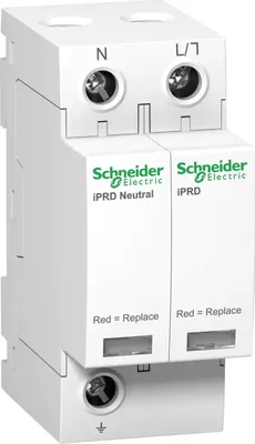 Immagine prodotto di Schneider Electric iPRD40, tipo 2, moduli di protezione plug-in, 1P+N, Imax 40kA A9L40500