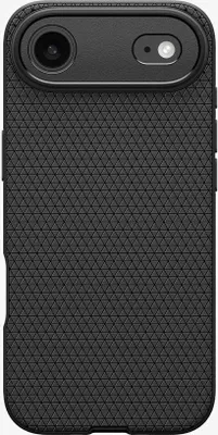 Produktbild von Spigen iPhone 17 Liquid Air Hlle - Mattschwarz
