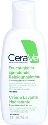 Produktbild von Cerave feuchtigkeitsspendende Reinigungslotion 88 ml