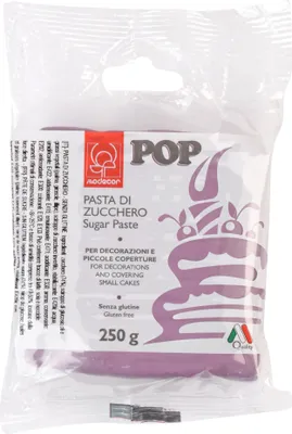 Produktbild von Lila Modecor Pop Kunststoff Puderzuckerpaste 250 g