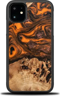 Image de Bewood Étui unique pour iPhone 11 - Orange