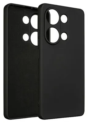 Produktbild von Beline Silikonhülle für Poco M6 Pro 4G, Schwarz