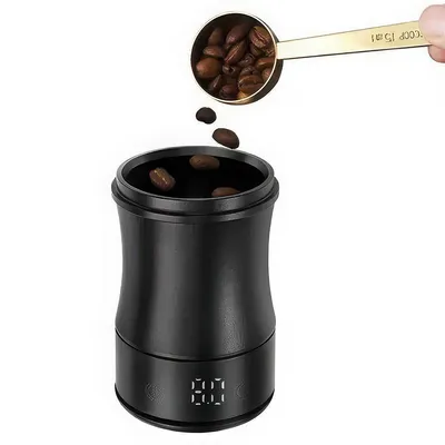 Produktbild von Mini-Kaffeeskala mit Timer, wiederaufladbar, präzise für Espresso & Pour-Over, tragbare elektronische Küchenwaage, 2-in-1 Design