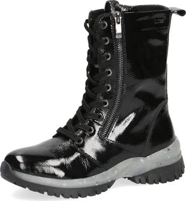 Produktbild von Caprice Damen Schnürboots Warmfutter Stiefeletten 9-26213-27, Größe:38 EU, Farbe:Schwarz