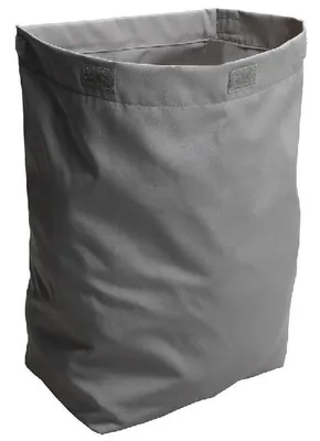 Productafbeelding van Sapho wasmand, 310x500x230 mm, met klittenbandsluiting, grijs