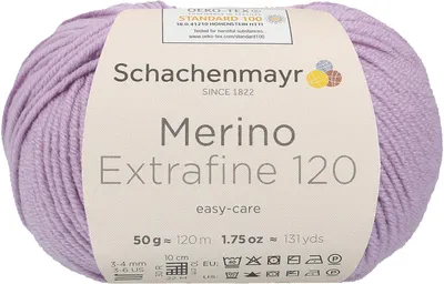 Produktbild von Schachenmayr Merino Extrafine 120, 50g Wisteria Handstrickgarne