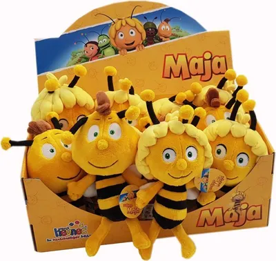 Produktbild von Biene Maja Plüschfiguren, sort.i.Display