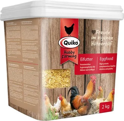 Produktbild von Quiko Hobbyfarming Eifutter für Hühner und Geflügel 2 kg