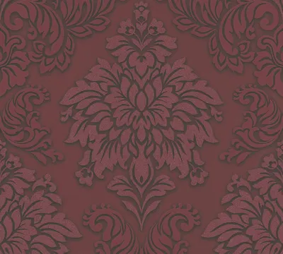 Produktbild von Livingwalls Barocktapete Metropolitan Stories Tapete mit Ornamenten Lizzy London Vliestapete mit Glitzereffekt rot silber schwarz 10,05 m x 0,53 m