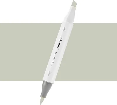 Zdjęcie produktu dla Brush & Chisel dwustronny marker alkoholowy OHUHU, E432 Vert Celadon