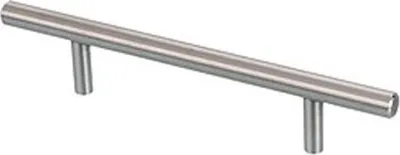 Obrázek produktu pro Tyčová rukojeť D.256 x Ø12 x 192 mm DESIGN MAT Kartáčovaná nerezová ocel - DM003.IN.12.192.5