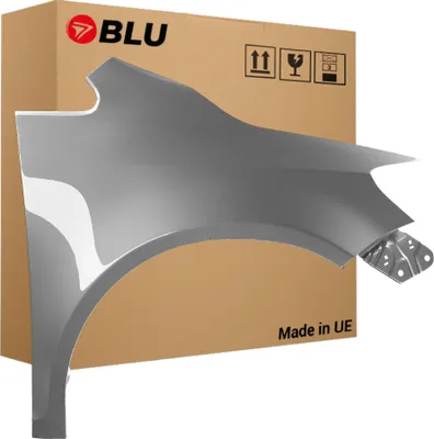 Zdjęcie produktu dla BLU Błotnik pasujący do VW Volkswagen Golf V+ / Golf 5 PLUS LA7Y Prawy Szary ZinnGrau | 2005-2009 | Przedni Przód | Lakierowany | Gotowy do montażu  | Stal