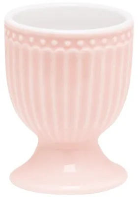 Image de Coquetier en céramique Alice rose pâle