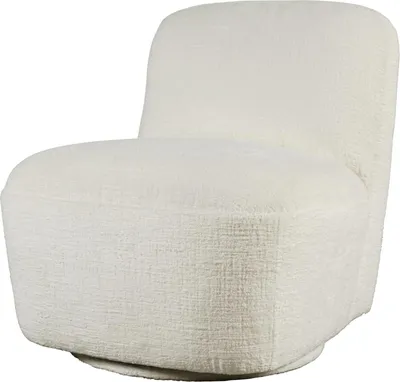 Imagen del producto de Sillón FURNLUX Leith, color crema blanco. 68 cm. Color principal: beige. Dimensiones: 68 x 76 x 78 cm