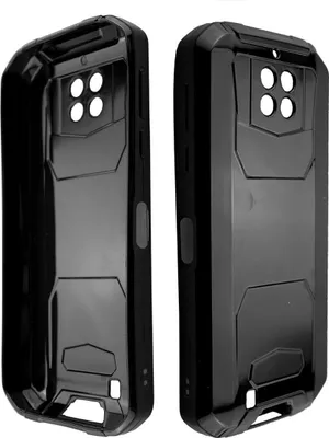 Image de caseroxx Housse de protection TPU compatible avec Oukitel WP6, étui en caoutchouc pour téléphone portable noir