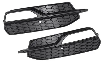 Image de Cache de phares antibrouillard avant, pour Audi A3 S-Line 2014-2016, A3 S3 2013-2017, plastique ABS, paire