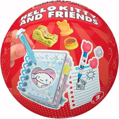 Obrázek produktu pro MGA's Miniverse Make It Mini SANRIO Série 3, Papeterie Hello Kitty Mini, 8+