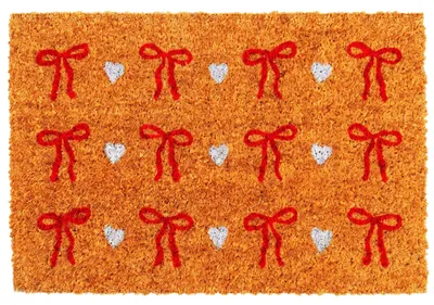 Image de Relaxdays, paillasson en fibres de coco, 60x40 cm, tapis de porte antidérapant, résistant aux intempéries, idéal pour nettoyer les chaussures à l'intérieur et à l'extérieur, disponible en plusieurs couleurs