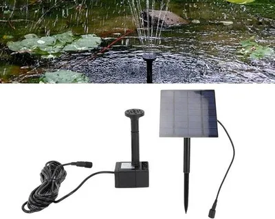 Produktbild von Famanu Solar-Wasserpumpen-Set - Umweltfreundlich und Energiebesparend