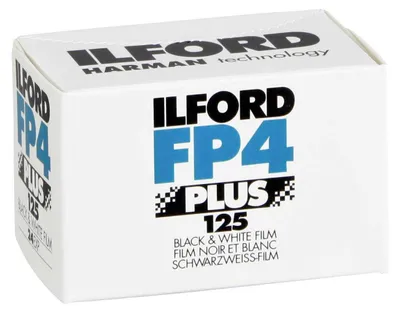 Produktbild von Ilford FP4 Plus - Schwarz-Weiß-Negativfilm - 135 (35 mm) - ISO 125 - 24 Belichtungen