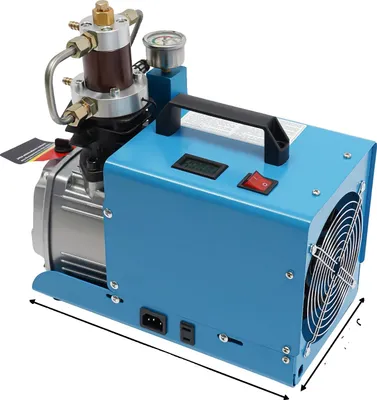 Obrázok produktu pre Vysokotlakový kompresor, motor 1800 W, tlak 0-30 Mpa, modrý, EÚ