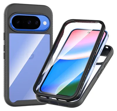 Immagine prodotto di Custodia a 360 gradi per Google Pixel 11 / 11 Pro, con pellicola protettiva per lo schermo e protezione per la fotocamera
