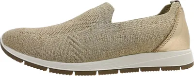 Image de Imac 218000-S00969 : Chaussures pour femmes, chaussures basses, mocassins, couleur or, pour le quotidien