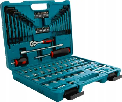 Immagine prodotto di MAKITA P-46470 91TLG set di utensili cassetta per chiavi a bussola cricchetto
