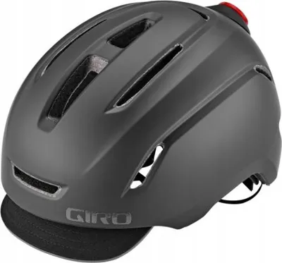 Imagen del producto de Casco para bicicleta urbano con luces LED integradas