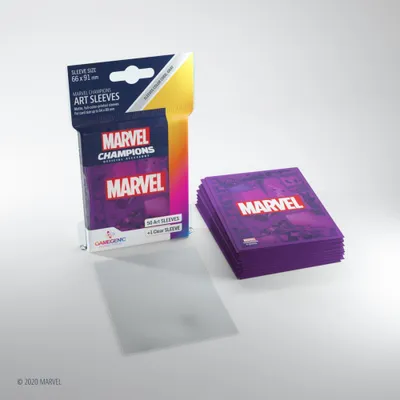 Image de Manches Artistiques Marvel Champions - Marvel Violet