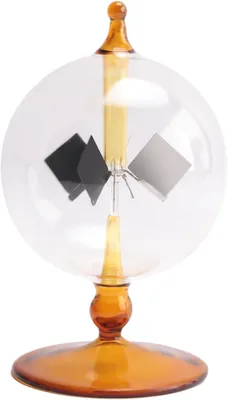 Productafbeelding van Crookes radiometer op zonne - Draaiende vleugels - Cadeau - Huis - Bureau - Decoratie