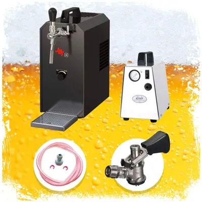Immagine prodotto di Impianto di Spillatura JET 30 - Raffreddatore Birra Inline 35 L/h Completo di Teste