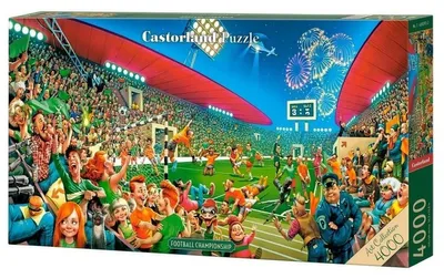 Image de Puzzle Castorland Collection d'Art Championnat de Football 4000 pièces