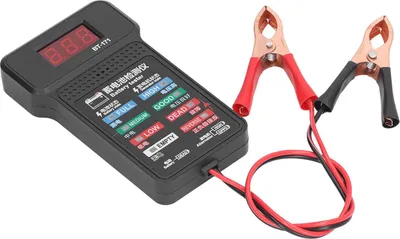 Zdjęcie produktu dla BT 171 Samochodowy tester generatorów Cyfrowy analizator akumulatorów Szybki i dokładny tester obciążenia akumulatorów 12 V z zaciskami krokodylkowymi do samochodu