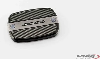 Produktbild von PUIG 9269P Vorderer Bremsflüssigkeitsbehälterdeckel  passend fuer YAMAHA T-MAX 500 Silber