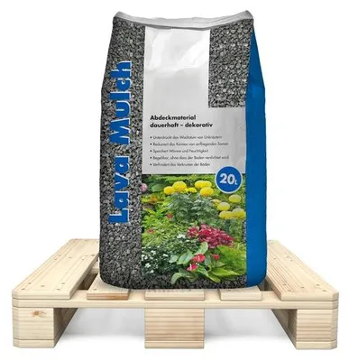 Produktbild von Hamann Lava-Mulch Anthrazit 8-16 mm 800 l