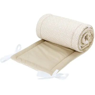Produktbild von Bellochi 180x30 cm Kantenschutz Baby Babybett Umrandungen - Nestchen Kopfschutz Gitterbett Umrandung für 120x60 cm Kinderbett - LUX collection