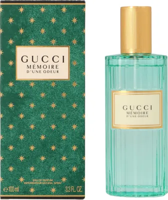 Produktbild von Gucci Mémoire d'une Odeur, Frauen, 100 ml, Nicht nachfüllbare Flasche, ALCOHOL DENAT., PARFUM/FRAGRANCE, AQUA/WATER/EAU, BENZYL SALICYLATE, ETHYLHEXYL METHOXYCINNAMATE,..., 1 Stück(e)