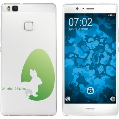 Produktbild von PhoneNatic Case kompatibel mit Huawei P9 Lite Silikon-Hülle Ostern M2