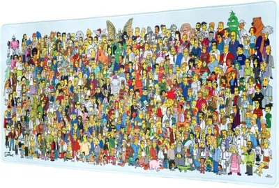 Immagine prodotto di ERIK - Gaming Desk Mat z motywem The Simpsons - Oficjalny produkt premium