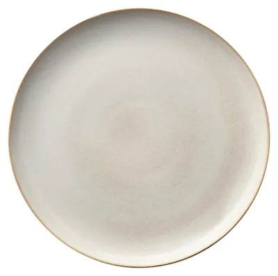 Image de ASA Selection, collection "Saisons", plat en céramique, couleur sable, diamètre 26,5 cm
