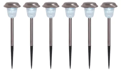 Produktbild von Solarleuchte Garten Erdspieß 6er Set Solarlampe Außen Wegelampe Solar 4043306