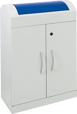 Zdjęcie produktu dla Pojemnik do recyklingu TD1plus 1x90L, 975x620x320mm szary