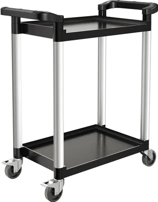 Produktbild von SucceBuy Mehrzweckwagen 136kg 2-stufig Servicewagen Werkzeugwagen 800x410x945mm
