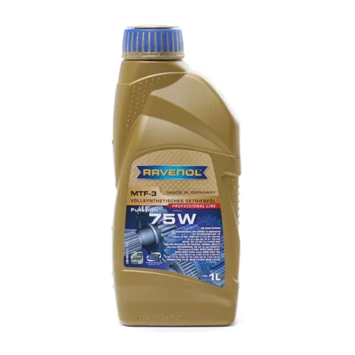 Produktbild von RAVENOL 1221104-001-01-999 MTF-3 Getriebeöl Vollsynthetiköl 75W für Schaltgetriebe 1L