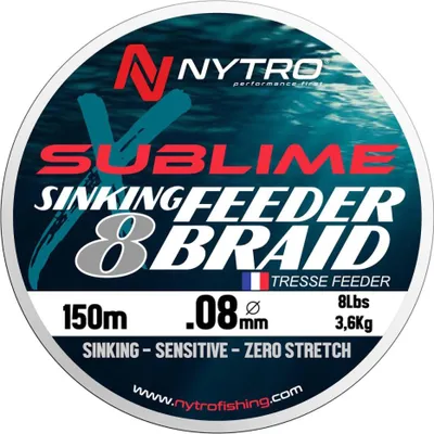 Obrázok produktu pre Nytro Sublime X8 Sinking Feeder Braid 0.08