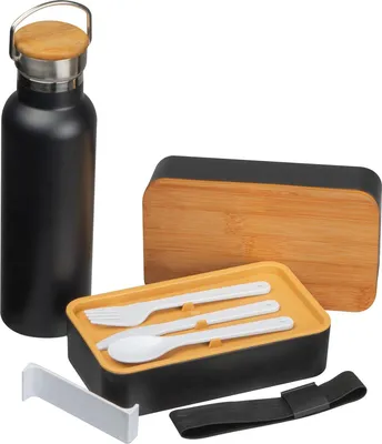 Produktbild von Set aus Brotdose und Trinkflasche
